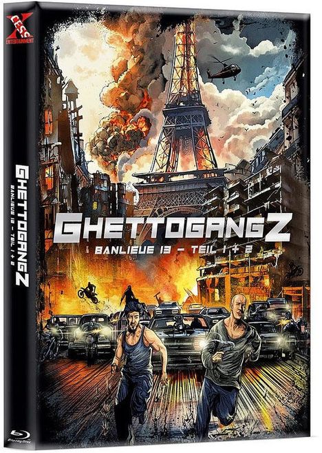Ghettogangz 1 & 2 (Blu-ray im wattierten Mediabook), 2 Blu-ray Discs