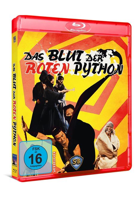 Das Blut der roten Python (Blu-ray), Blu-ray Disc