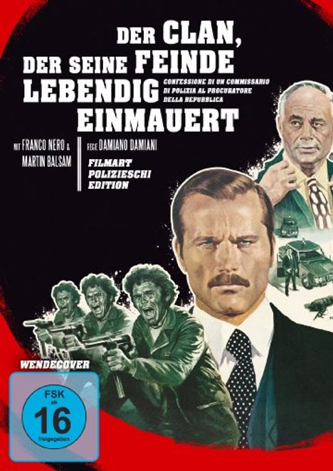 Der Clan, der seine Feinde lebendig einmauert (Blu-ray & DVD), 1 Blu-ray Disc und 1 DVD