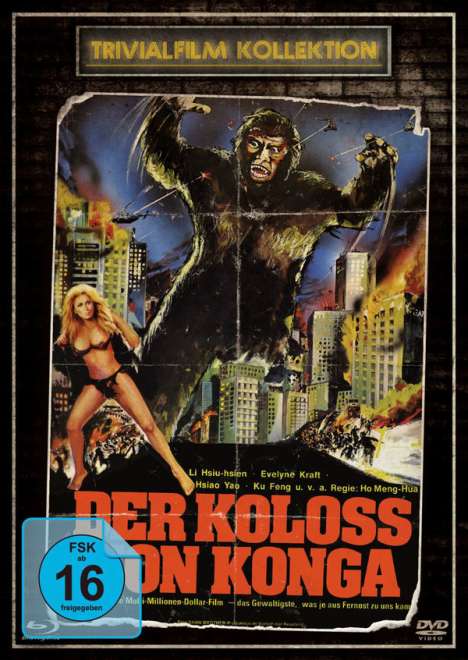 Der Koloss von Konga  (Blu-ray &amp; DVD), 1 Blu-ray Disc und 1 DVD