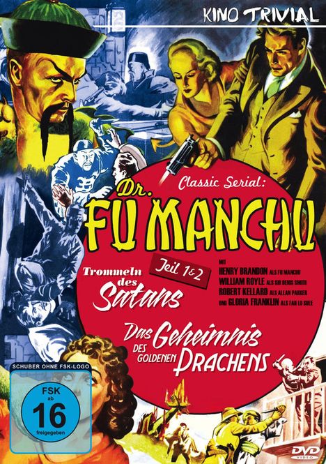 Dr. Fu Manchu Teil 1+2, 2 DVDs