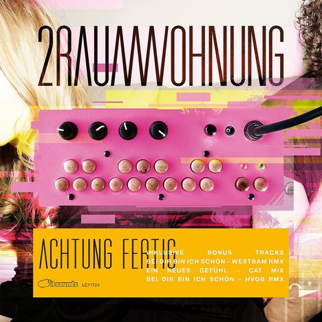 2raumwohnung: Achtung Fertig (Digisleeve + Bonustracks), CD