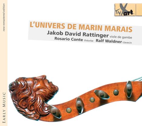Jakob David Rattinger - L'Univers de Marin Marais, CD