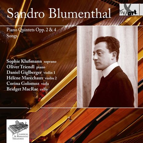 Sandro Blumenthal (1874-1919): Klavierquintette opp.2 &amp; 4, CD