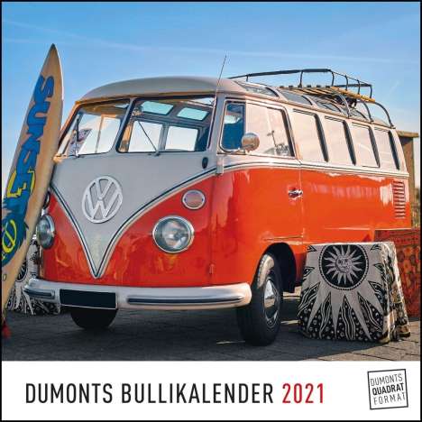 DUMONTS Bulli-Kalender 2021 - VW-Bus, Oldtimer, Kalender