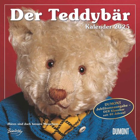 Der Teddybär 2025 - Broschürenkalender - Wandkalender - Format 30 x 30 cm, Kalender