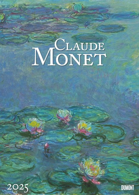 Claude Monet 2025 - Kunst-Kalender - Poster-Kalender - 50x70, Kalender