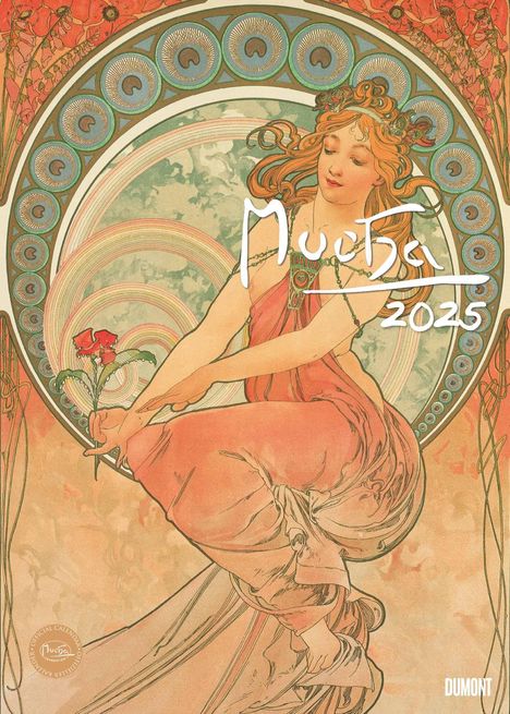 Mucha 2025 - Kunst-Kalender - Poster-Kalender - 50x70, Kalender