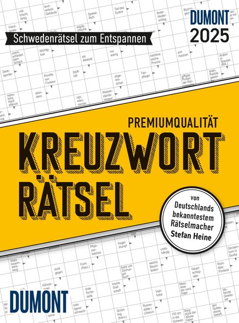 Stefan Heine: Stefan Heine Kreuzworträtsel 2025 Tagesabreißkalender - 11,8x15,9 - Rätselkalender - Knobelkalender - Tischkalender, Kalender