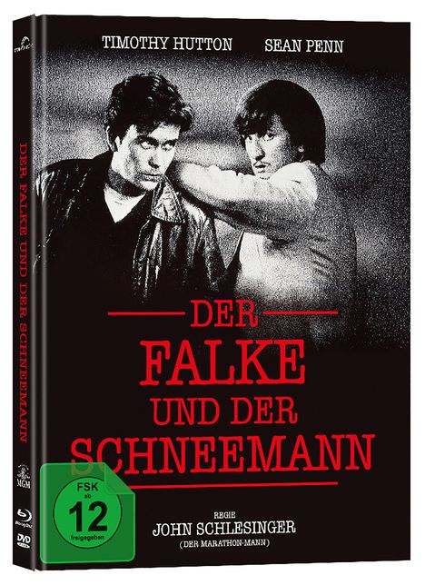 Der Falke und der Schneemann (Blu-ray &amp; DVD Mediabook), 1 Blu-ray Disc und 1 DVD