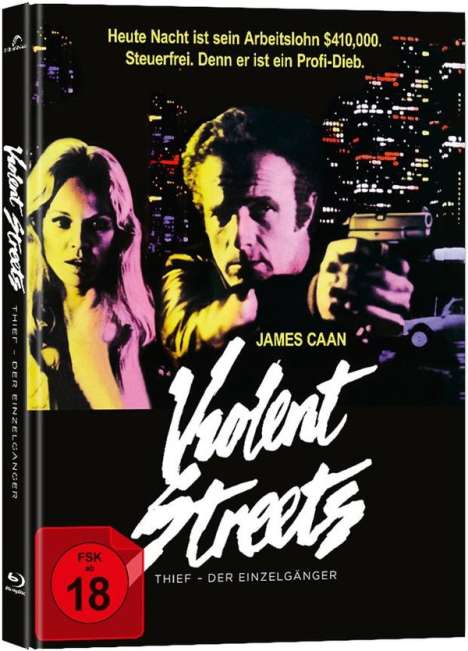 Violent Streets (Der Einzelgänger) (Blu-ray im Mediabook), 2 Blu-ray Discs