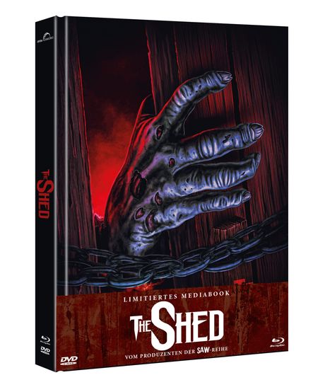 The Shed (Blu-ray & DVD im Mediabook), 1 Blu-ray Disc und 1 DVD