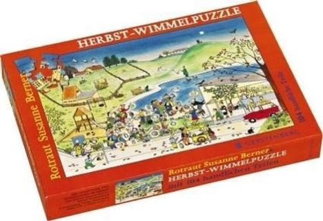 Rotraut Susanne Berner: Berner, R: Wimmel-Puzzle Herbst, Spiele