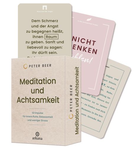 Peter Beer: Meditation und Achtsamkeit, Diverse