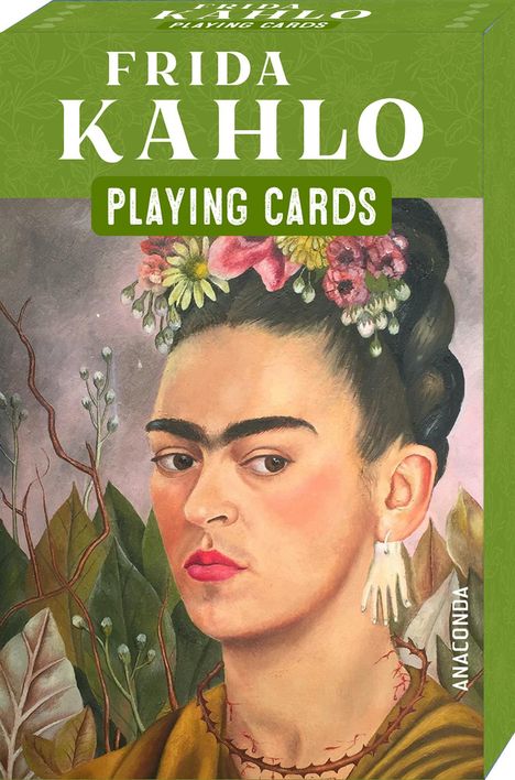 Kartenspiel Kahlo. 54 Spielkarten mit 53 Kahlo-Motiven, Diverse