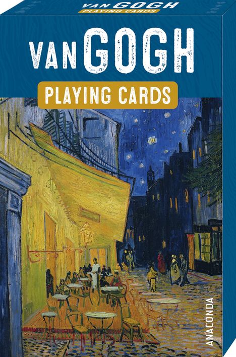 Kartenspiel Vincent van Gogh. 54 Spielkarten mit 53 Van-Gogh-Motiven, Diverse