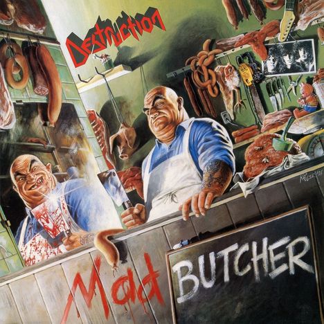 Destruction: Mad Butcher (White Vinyl), LP