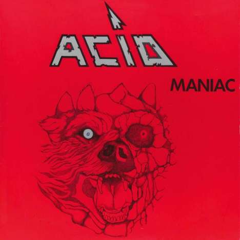 Acid (Metal): Maniac (Deluxe Edition) (Bone Vinyl) (+ Poster), 1 LP und 1 Single 7"