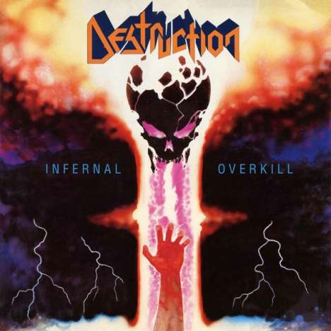 Destruction: Infernal Overkill (Cyan Blue Vinyl), LP