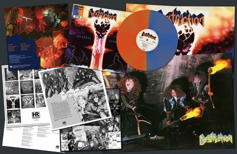 Destruction: Infernal Overkill (Blue/Orange Vinyl), LP