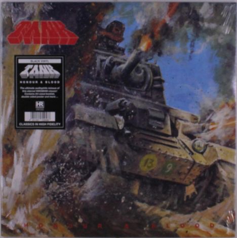 Tank (Metal): Honour &amp; Blood (Reissue), LP