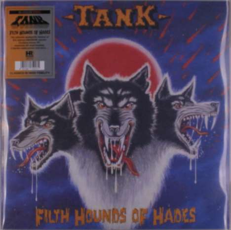 Tank (Metal): Filth Hounds Of Hades (Reissue) (Orange/Grey Bi-Color Vinyl), 1 LP und 1 Single 10"