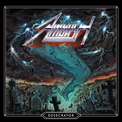 Ambush: Desecrator (Splatter Vinyl), LP