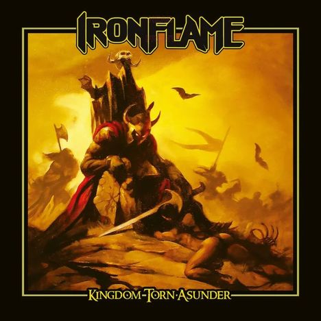 Ironflame: Kingdom Torn Asunder (Galaxy Vinyl), LP