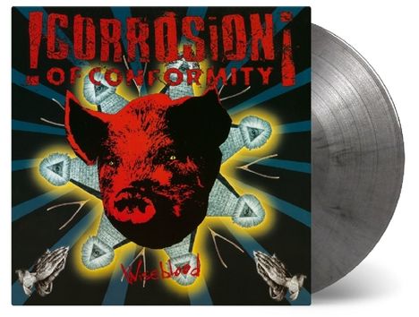 Corrosion Of Conformity: Wiseblood (180g) (Limited-Numbered-Edition) (Silver &amp; Black Swirled Vinyl), 2 LPs