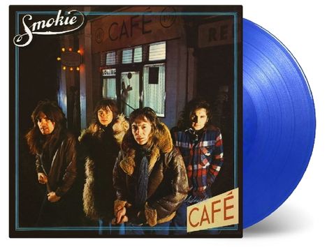 Smokie: Midnight Cafe (180g) (Expanded) (Limited-Numbered-Edition) (Translucent Blue Vinyl), 2 LPs
