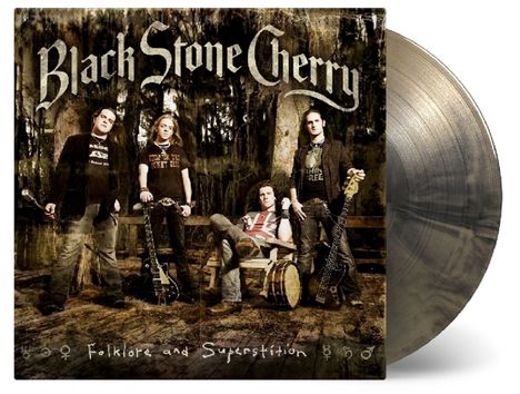 Black Stone Cherry: Folklore And Superstition (180g) (Limited-Numbered-Edition) (Gold/Black Vinyl), 2 LPs