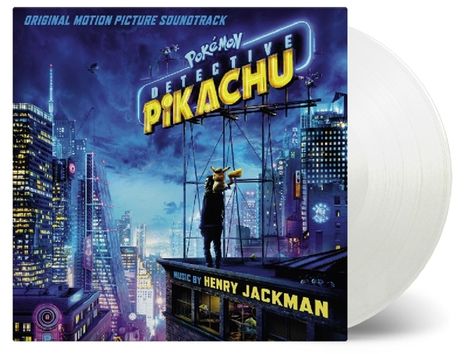 Filmmusik: Pokemon Detective Pikachu (180g) (Limited-Numbered-Edition) (White Vinyl), 2 LPs