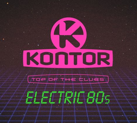 Kontor Top Of The Clubs: Electric 80s, 3 CDs