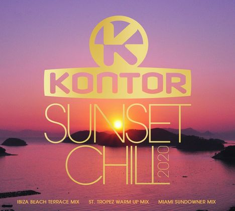 Kontor Sunset Chill 2020, 3 CDs