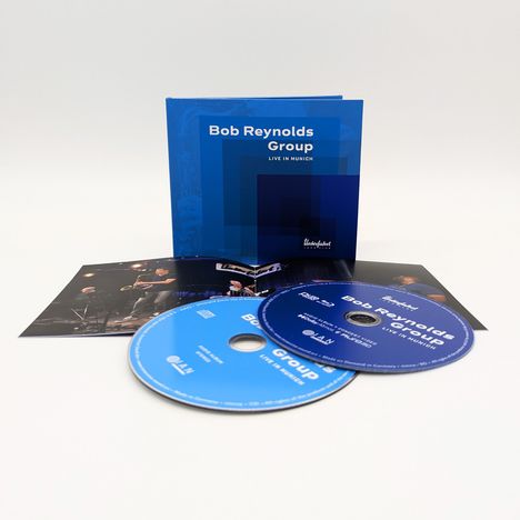 Bob Reynolds (Sax): Live in Munich, 1 Blu-ray Audio und 1 CD