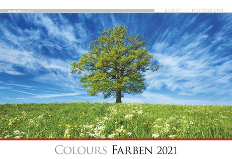 Kunst der Fotografie: Farben 2021, Kalender