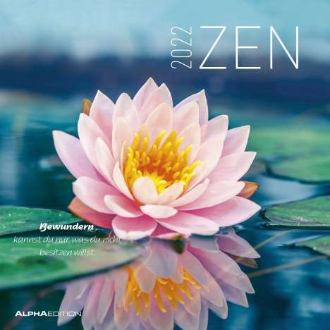 Zen 2022 30x30, Kalender