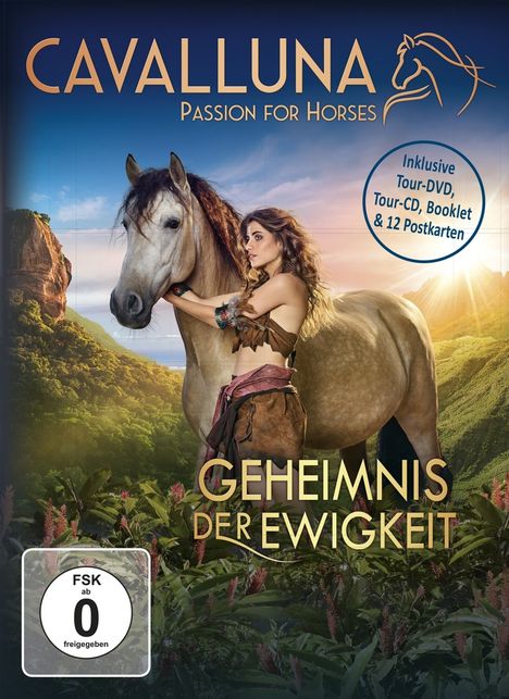 Cavalluna - Geheimnis der Ewigkeit, 1 DVD und 1 CD