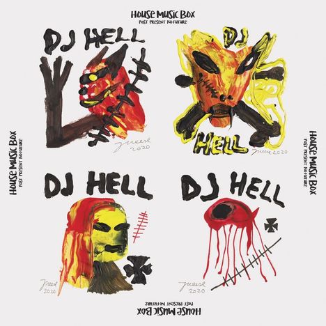 DJ Hell: House Music Box (Past, Present, No Future) (Limited Edition) (Crystal Clear Vinyl), 2 LPs