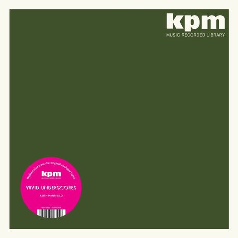Keith Mansfield: Vivid Underscores (KPM) (180g) (remastered), LP