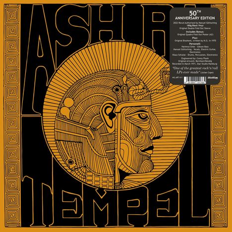 Ashra (Ash Ra Tempel): Ash Ra Tempel (50th Anniversary) (180g) (Limited Edition), LP