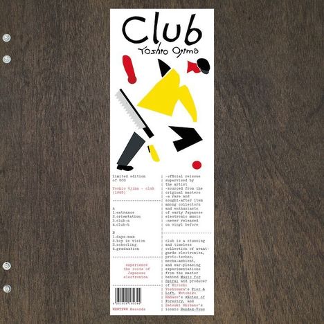 Yoshio Ojima: Club, LP