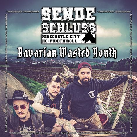 Sendeschluss: Bavarian Wasted Youth EP (180g) (Blue-White 12" + Booklet), Single 12"