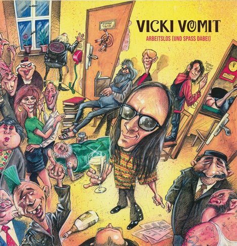 Vicki Vomit: Arbeitslos und Spass dabei (Limited Edition), Single 7"