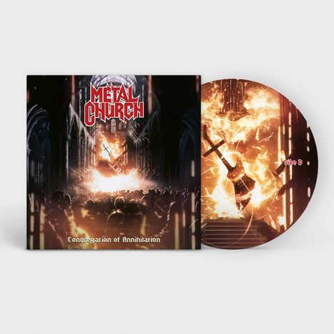 Metal Church: Congregation of Annihilation (Limited Reaper Edition) (Picture Vinyl), LP