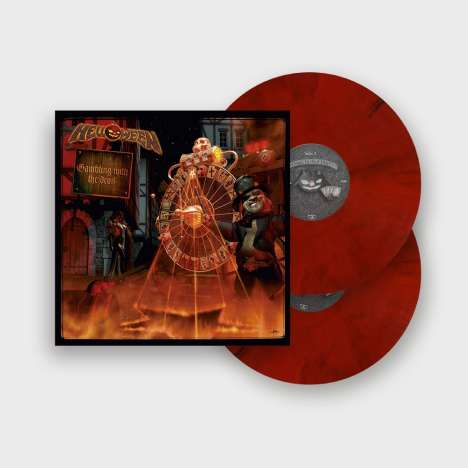 Helloween: Gambling With The Devil (180g) (Limited Edition) (Red Opaque/Orange/Black Marbled Vinyl), 2 LPs