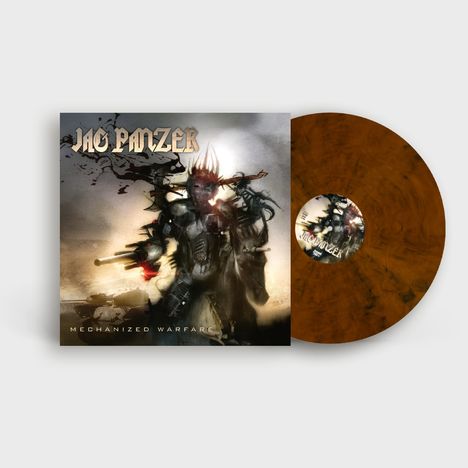 Jag Panzer: Mechanized Warfare (180g) (Limited Edition) (Orange/Black Marbled Vinyl), LP