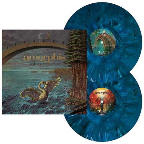 Amorphis: Borderland (»War Band« Marbled Vinyl), 2 LPs