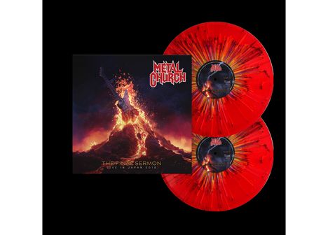 Metal Church: The Final Sermon (Live In Japan 2019) (Red Splatter Vinyl), 2 LPs