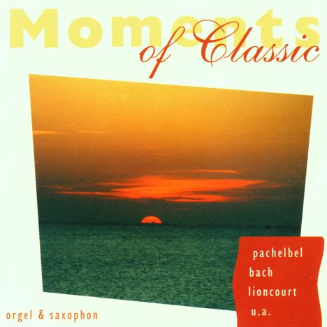 Musik für Saxophon &amp; Orgel, CD